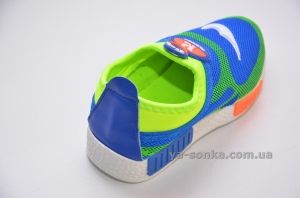 Кроссовки-мокасины сетка для мальчика