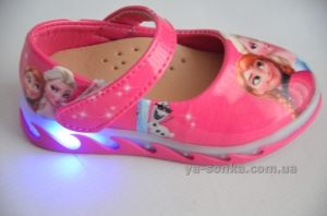 Туфли для девочки "Светофоры"