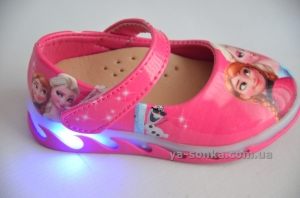 Туфли для девочки "Светофоры"