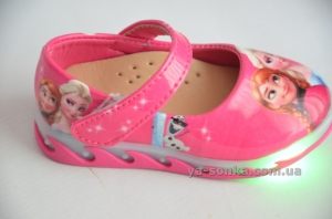 Туфли для девочки "Светофоры"