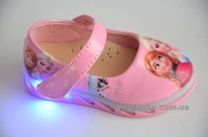 Туфли для девочки "Светофоры"