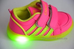 Кроссовки для девочки "Светофоры"
