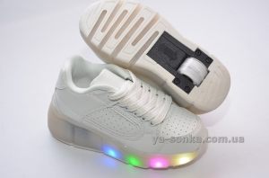 Кроссовки для Вашего ребенка с роликом и подсветкой