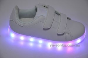 Кроссовки для Вашего ребенка c LED подсветкой USB зарядкой
