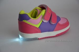 Кроссовки для девочки с подсветкой