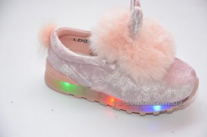 Туфли для девочки "Кролики"