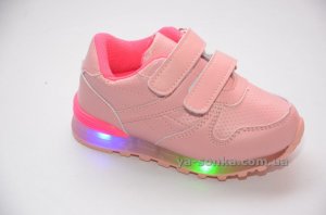 Кроссовки для девочки с подсветкой