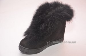 Модные сникерсы с мехом.