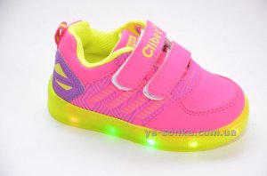 Кроссовки для девочки с подсветкой
