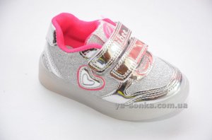 Кроссовки для девочки с подсветкой