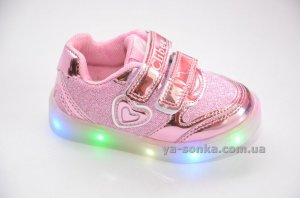 Кроссовки для девочки с подсветкой