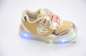 Кроссовки для девочки с подсветкой