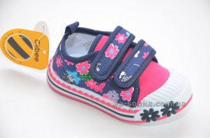 Мокасины -кеды для девочки