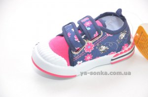 Мокасины -кеды для девочки