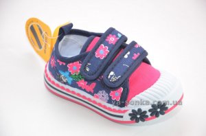 Мокасины -кеды для девочки