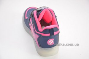 Ботинки- кроссовки для девочек с подсветкой