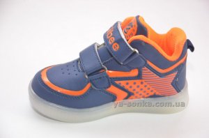 Ботинки- кроссовки для мальчика с подсветкой