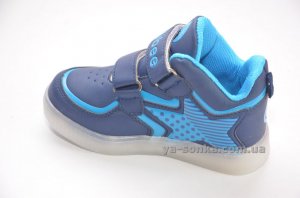 Ботинки- кроссовки для мальчика с подсветкой