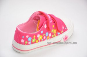 Кеды - мокасины для девочки