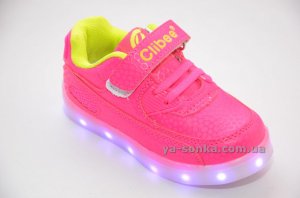 Кроссовки для девочек c LED подсветкой USB зарядкой