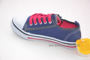 Кеды - мокасины для девочек