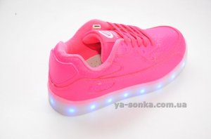 Кроссовки для девочек c LED подсветкой USB зарядкой