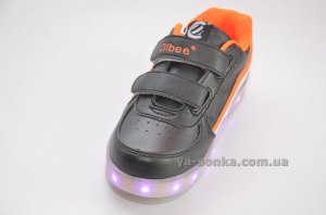 Кроссовки для мальчика c LED подсветкой USB зарядкой