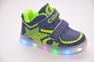 Ботинки- кроссовки для мальчика с подсветкой