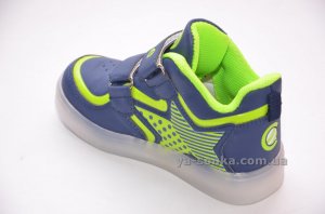 Ботинки- кроссовки для мальчика с подсветкой