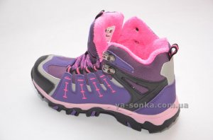 Демисезонные утепленные ботинки для девочек