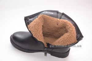 Демисезонные утепленные ботинки для девочек