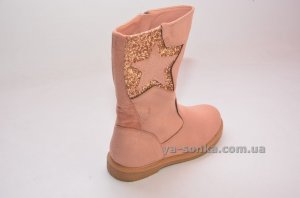 Демисезонные утепленные сапожки для девочек