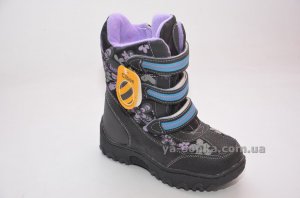 Сноубутсы с ледоступами для девочки