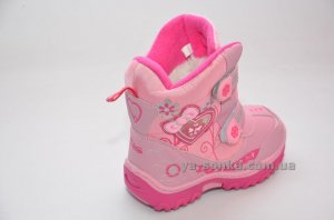 Сноубутсы с ледоступами для девочки