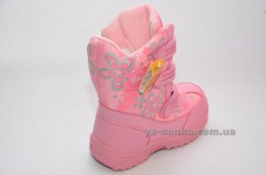 Сапоги с ледоступами для девочки