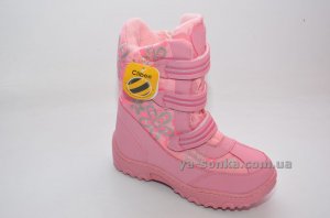 Сапоги с ледоступами для девочки