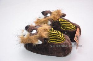 Тапочки - игрушками  "Львенок"