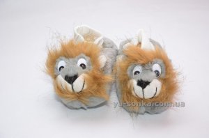 Тапочки - игрушками  "Львенок"