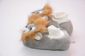 Тапочки - игрушками  "Львенок"