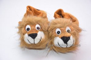 Тапочки - игрушками  "Львенок"