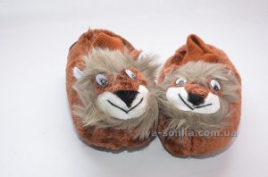 Тапочки - игрушками  "Львенок"