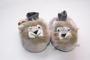 Тапочки - игрушками  "Львенок"