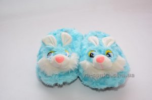 Тапочки - игрушками  "Зайчики"
