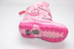 Сноубутсы с ледоступами для девочки