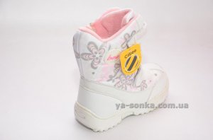 Сноубутсы с ледоступами для девочки