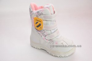 Сноубутсы с ледоступами для девочки