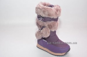 Сапоги -дутики для девочки