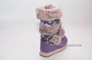 Сапоги -дутики для девочки