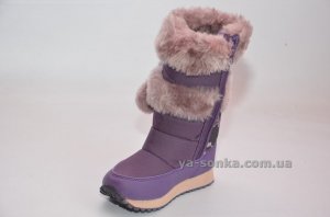 Сапоги -дутики для девочки