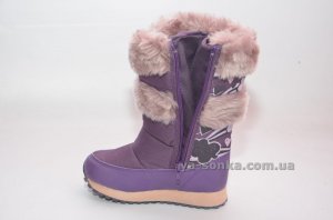 Сапоги -дутики для девочки